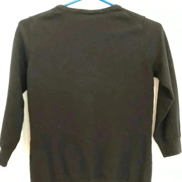 Larry Levine Black Cardigan 3/4 Sleeves Sz Small - Picture 12 of 14